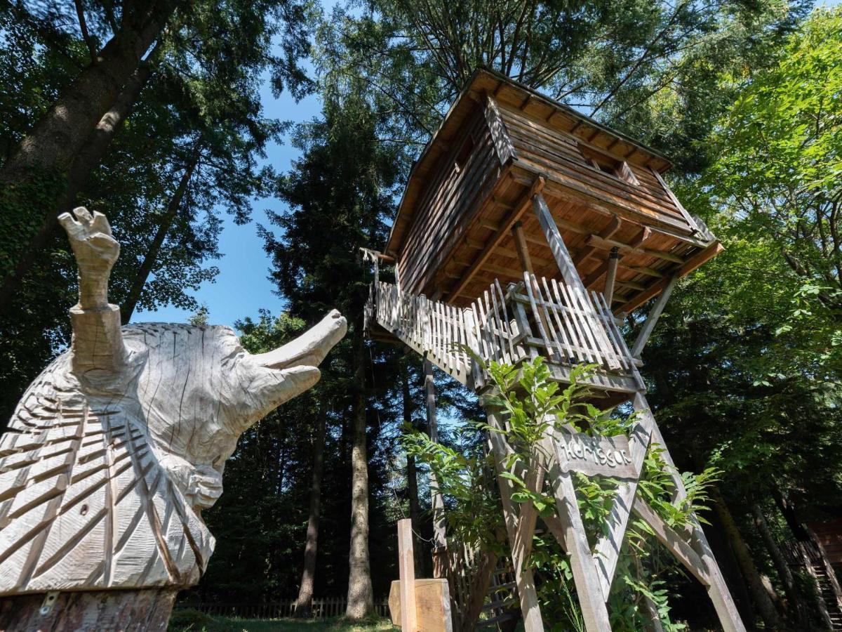 Les Cabanes De Labrousse Saint-Julien-Labrousse Luaran gambar